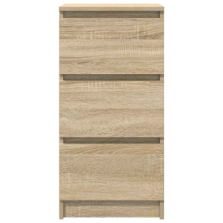 Komoda Sonoma Oak 37,5x35x76 cm Drewno klejone