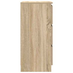 Komoda Sonoma Oak 37,5x35x76 cm Drewno klejone