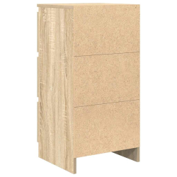Komoda Sonoma Oak 37,5x35x76 cm Drewno klejone