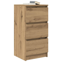 Komoda Artisan Dąb 37,5x35x76 cm Drewno klejone