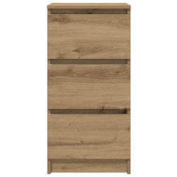 Komoda Artisan Dąb 37,5x35x76 cm Drewno klejone