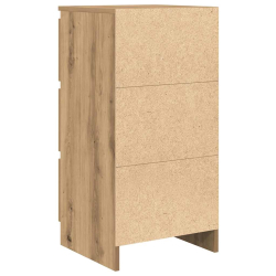 Komoda Artisan Dąb 37,5x35x76 cm Drewno klejone