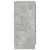Komoda Betonowa Szara 37,5x35x76 cm Drewno klejone