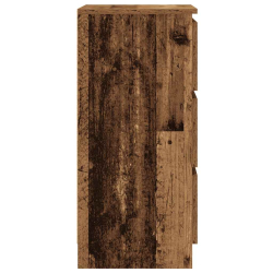 Komoda Stare drewno 37,5x35x76 cm Drewno klejone