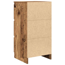 Komoda Stare drewno 37,5x35x76 cm Drewno klejone