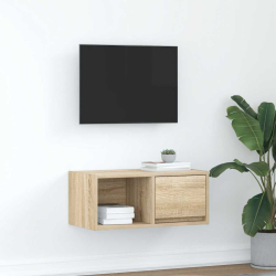 Szafka RTV Sonoma Oak 60x31x25,5 cm Drewno klejone