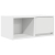 Szafka RTV Biała 60x31x25,5 cm Drewno klejone