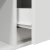Szafka RTV Biała 60x31x25,5 cm Drewno klejone