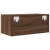Szafka RTV Brązowy Dąb 60x31x25,5 cm Drewno klejone