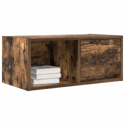 Szafka RTV Dąb wędzony 60x31x25,5 cm Drewno klejone