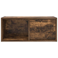 Szafka RTV Dąb wędzony 60x31x25,5 cm Drewno klejone