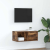 Szafka RTV Dąb wędzony 60x31x25,5 cm Drewno klejone