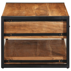 Stolik kawowy 90x50x38 cm Drewno lite Akacja