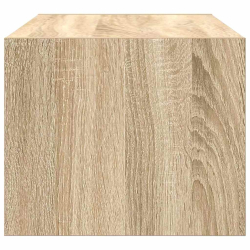 Szafki RTV 2 szt. Dąb Sonoma 60x31x25,5 cm Drewno klejone