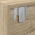 Szafki RTV 2 szt. Dąb Sonoma 60x31x25,5 cm Drewno klejone