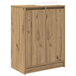Szafka na buty Artisan Oak 57x34x76 cm Drewno klejone