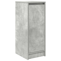 Szafka na buty Beton Szary 29,5x34x76 cm Drewno klejone