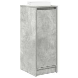 Szafka na buty Beton Szary 29,5x34x76 cm Drewno klejone