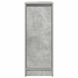 Szafka na buty Beton Szary 29,5x34x76 cm Drewno klejone