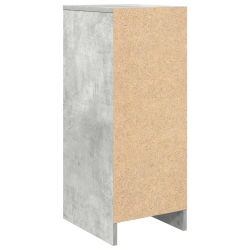 Szafka na buty Beton Szary 29,5x34x76 cm Drewno klejone