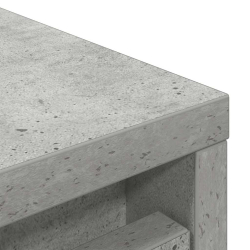 Szafka na buty Beton Szary 29,5x34x76 cm Drewno klejone