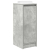 Szafka na buty Beton Szary 29,5x34x76 cm Drewno klejone