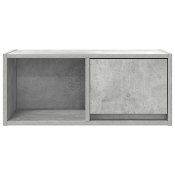 Szafki RTV 2 szt. Beton Szary 60x31x25,5 cm Drewno klejone