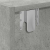 Szafki RTV 2 szt. Beton Szary 60x31x25,5 cm Drewno klejone