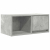 Szafki RTV 2 szt. Beton Szary 60x31x25,5 cm Drewno klejone