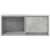 Szafki RTV 2 szt. Beton Szary 60x31x25,5 cm Drewno klejone