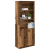 Komoda Stara Drewno 70x35x180 cm Drewno klejone