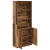 Komoda Stara Drewno 70x35x180 cm Drewno klejone