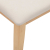 Ławka 110 cm Drewno lite Guma