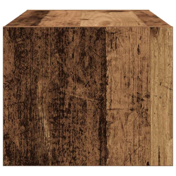Szafki RTV 2 szt. Stare drewno 60x31x25,5 cm Drewno klejone