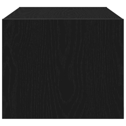 Szafki RTV 2 szt. Dąb czarny 60x31x25,5 cm Drewno klejone