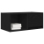 Szafki RTV 2 szt. Dąb czarny 60x31x25,5 cm Drewno klejone