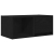 Szafki RTV 2 szt. Dąb czarny 60x31x25,5 cm Drewno klejone
