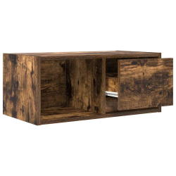 Szafki RTV 2 szt. Dąb wędzony 60x31x25,5 cm Drewno klejone
