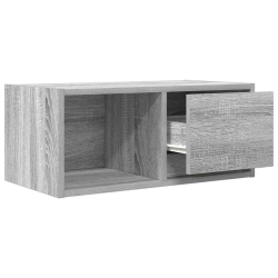Szafki RTV 2 szt. Szary Sonoma 60x31x25,5 cm Drewno klejone