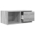 Szafki RTV 2 szt. Szary Sonoma 60x31x25,5 cm Drewno klejone