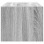 Szafki RTV 2 szt. Szary Sonoma 60x31x25,5 cm Drewno klejone