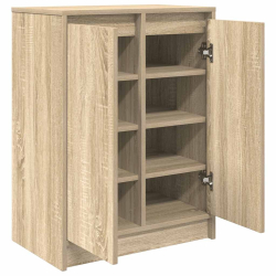 Szafka na buty Sonoma Oak 57x34x76 cm Drewno klejone