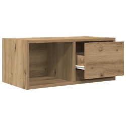 Szafki RTV 2 szt. Dąb Artisan 60x31x25,5 cm Drewno klejone