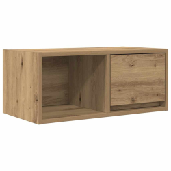 Szafki RTV 2 szt. Dąb Artisan 60x31x25,5 cm Drewno klejone