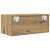 Szafki RTV 2 szt. Dąb Artisan 60x31x25,5 cm Drewno klejone