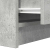 Szafki nocne z 2 szufladami 2 szt. Betonowy szary 38x34x80 cm