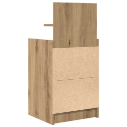 Szafka nocna z 2 szufladami Artisan Oak 38x34x80 cm