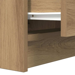 Szafka nocna z 2 szufladami Artisan Oak 38x34x80 cm