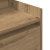 Szafka nocna z 2 szufladami Artisan Oak 38x34x80 cm