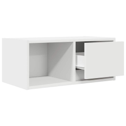 Szafki RTV 2 szt. Białe 60x31x25,5 cm Drewno klejone